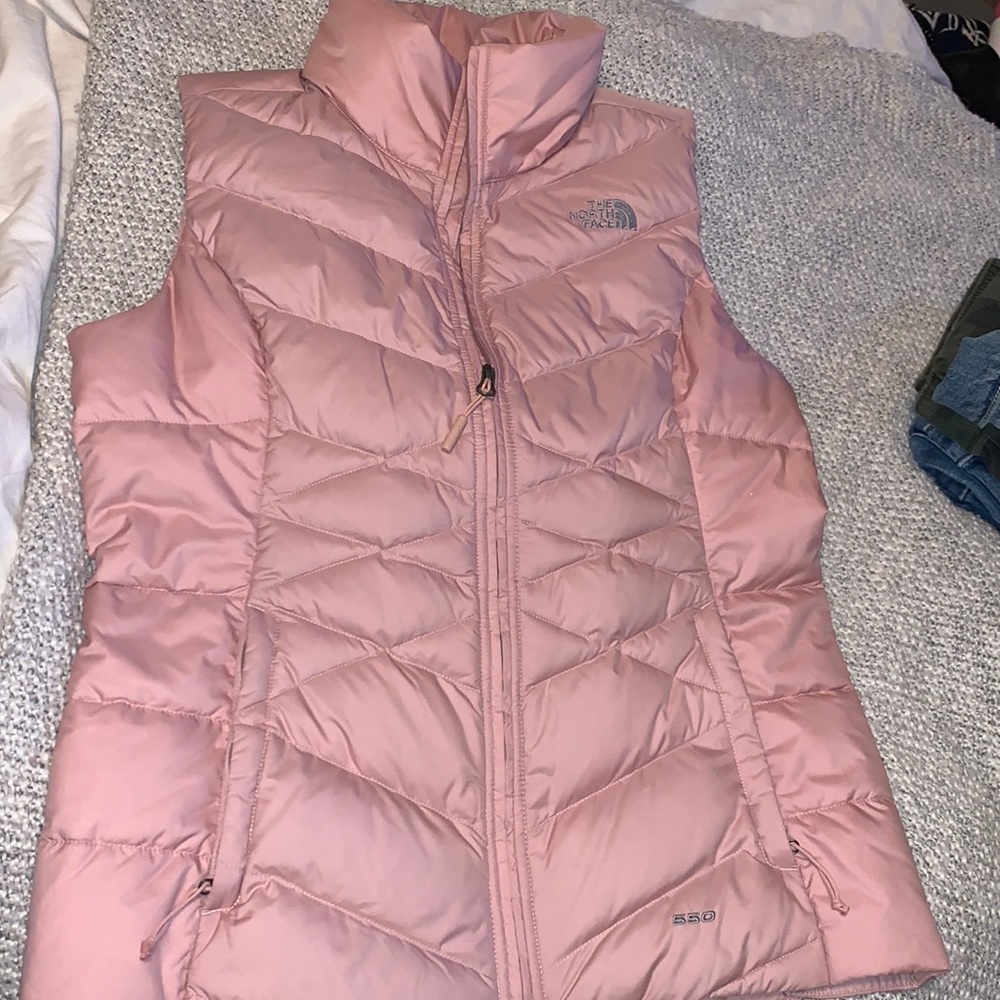 THE NORTH FACE Light pink vest Small